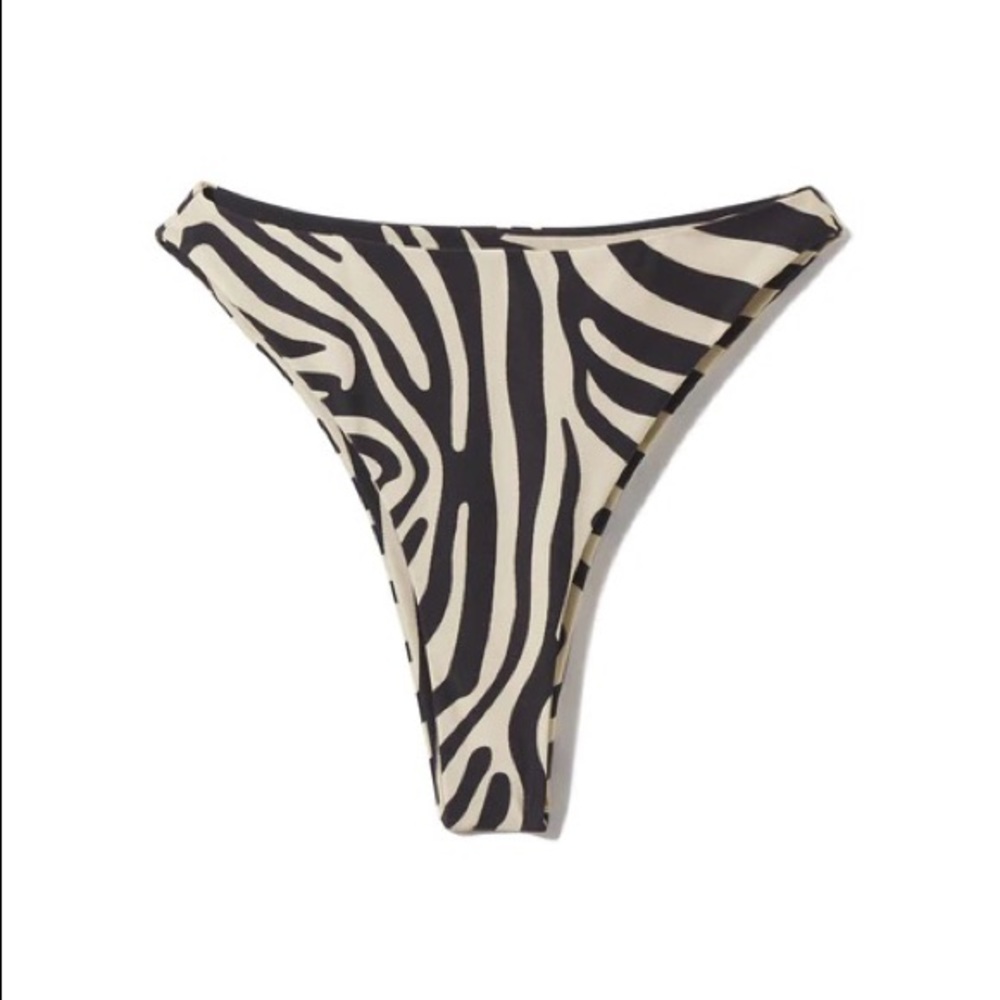 Inamorata Woman Dune Bottom in Zebra Print